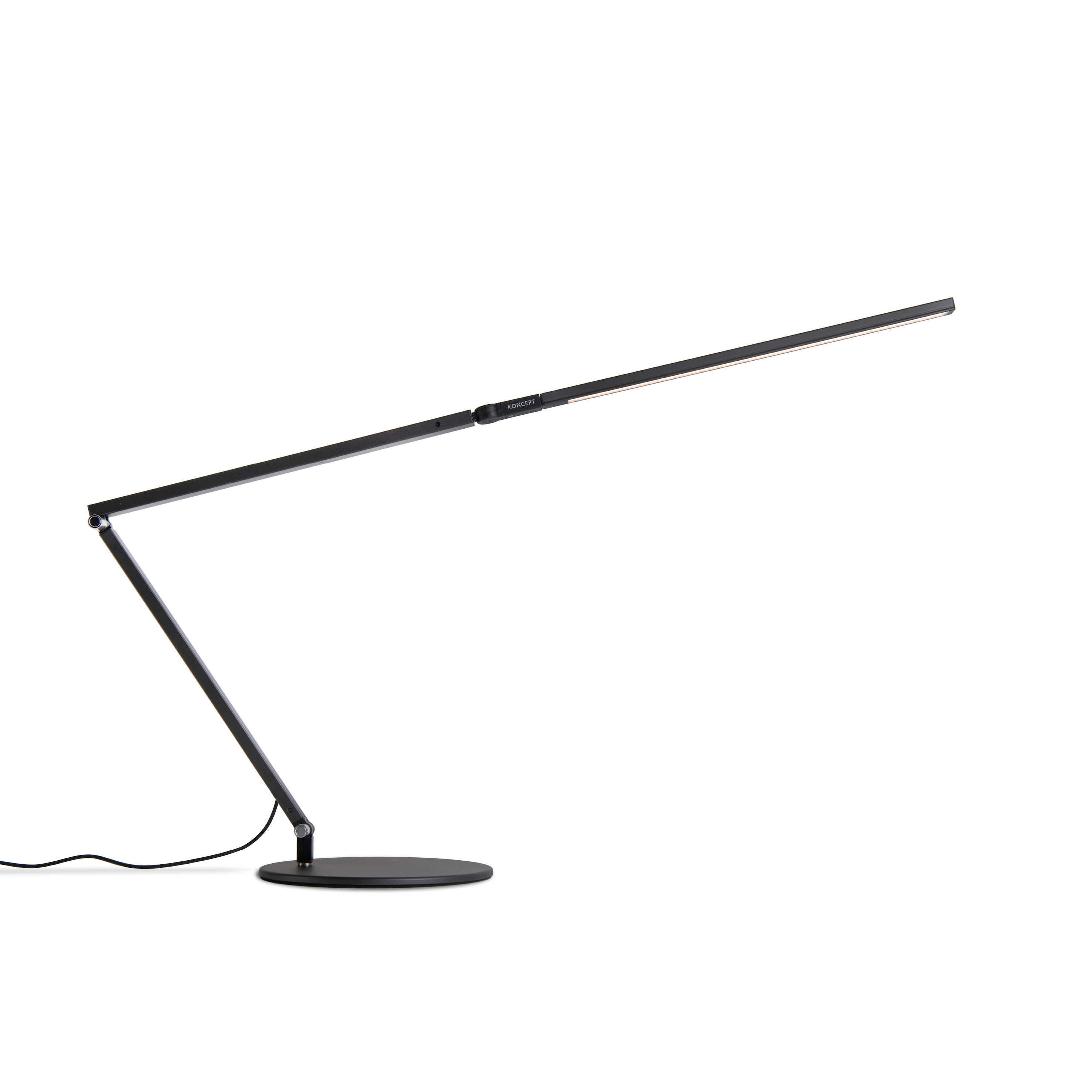 Z-Bar 16.42 inch 7.50 watt Metallic Black Desk Lamp Portable Light